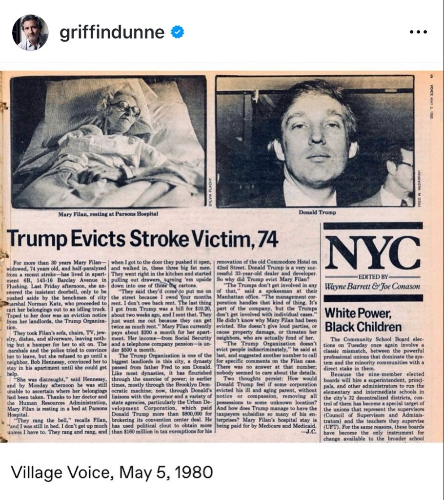 taradublinrocks's tweet image. Donald Trump has always been a miserable piece of shit
