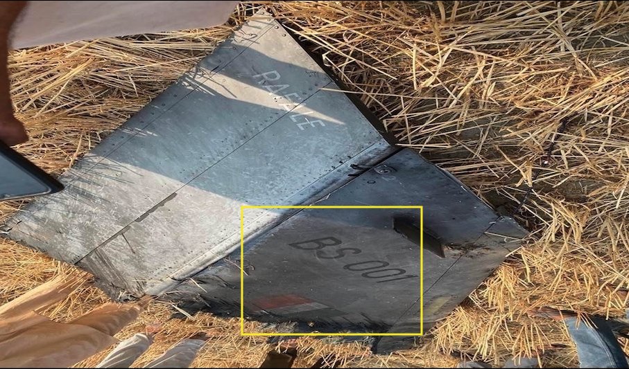 kvysoni's tweet photo. @reach_defence It’s fake—just look at the flag placement relative to the font (and the font typeface itself) on the tail. Clearly AI-generated. 😂 https://t.co/qZFnBOFxw4