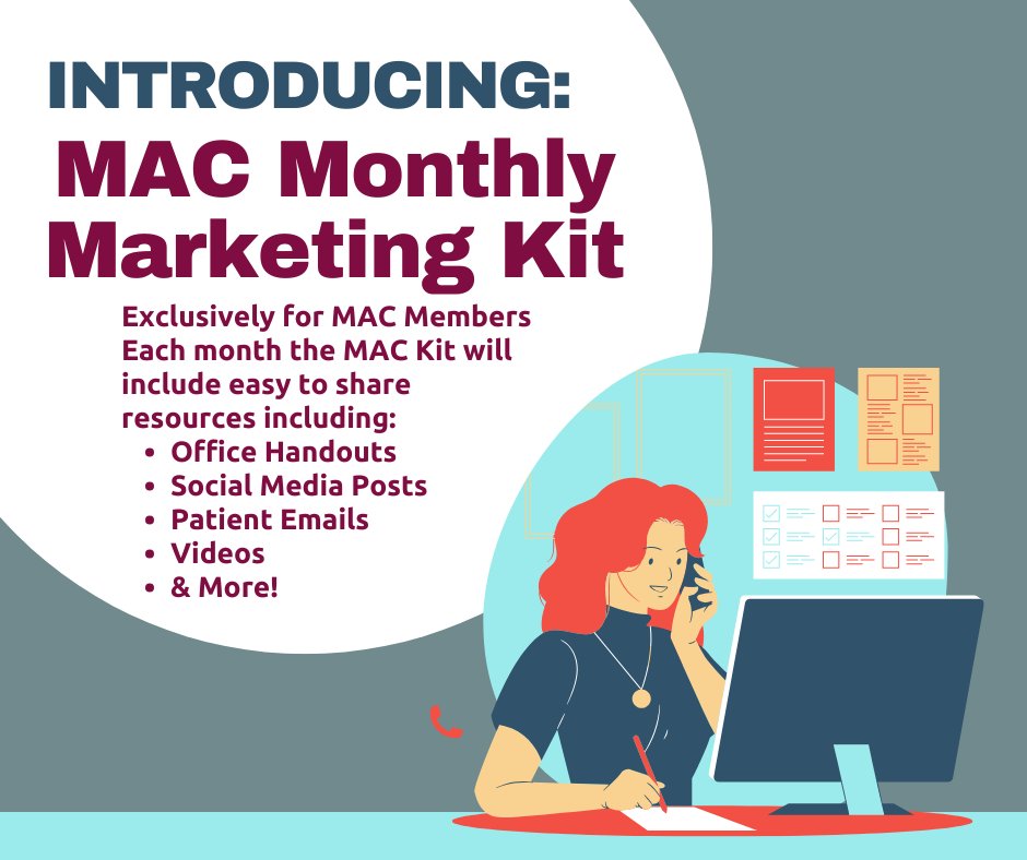 MichiganChiro's tweet photo. MAC Members: Click the link below to access this month’s MAC Member Marketing Kit, and be sure to check back each month for the latest powerful tools you can use to promote your practice and chiropractic! 
https://t.co/uz8waUMTxs https://t.co/C6jipGUtGi