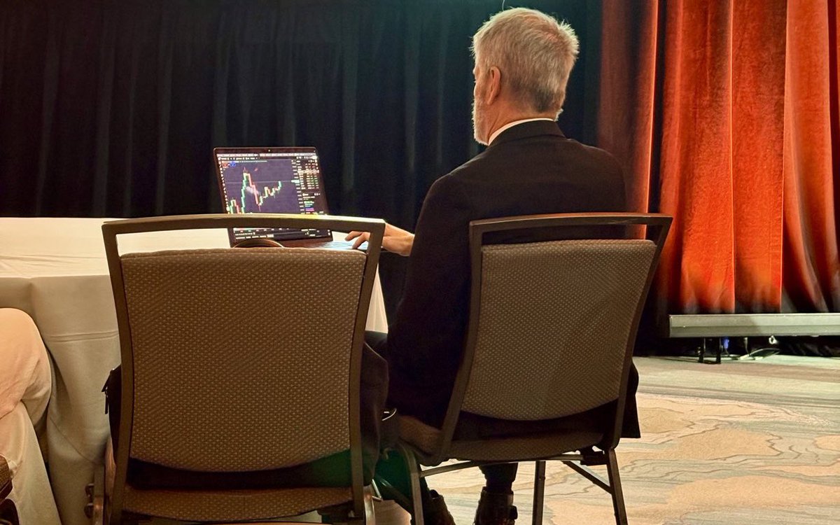 WClementeIII's tweet image. Idk if this is real but this is awesome 😂

Saylor watching the hourly candles like the rest of us