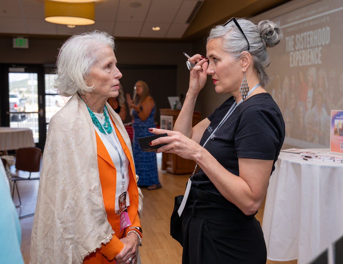 RobinSalls's tweet photo. ✨ Discover the inspiring community at Tangled Silver Magazine! We offer resources, events, and workshops designed for women embracing their natural silver hair. 🌟 Join us today to celebrate your journey! #TangledSilver #SilverSisters #NaturalBeauty https://t.co/gVW5ImuUAp https://t.co/As4L8Jw5BD