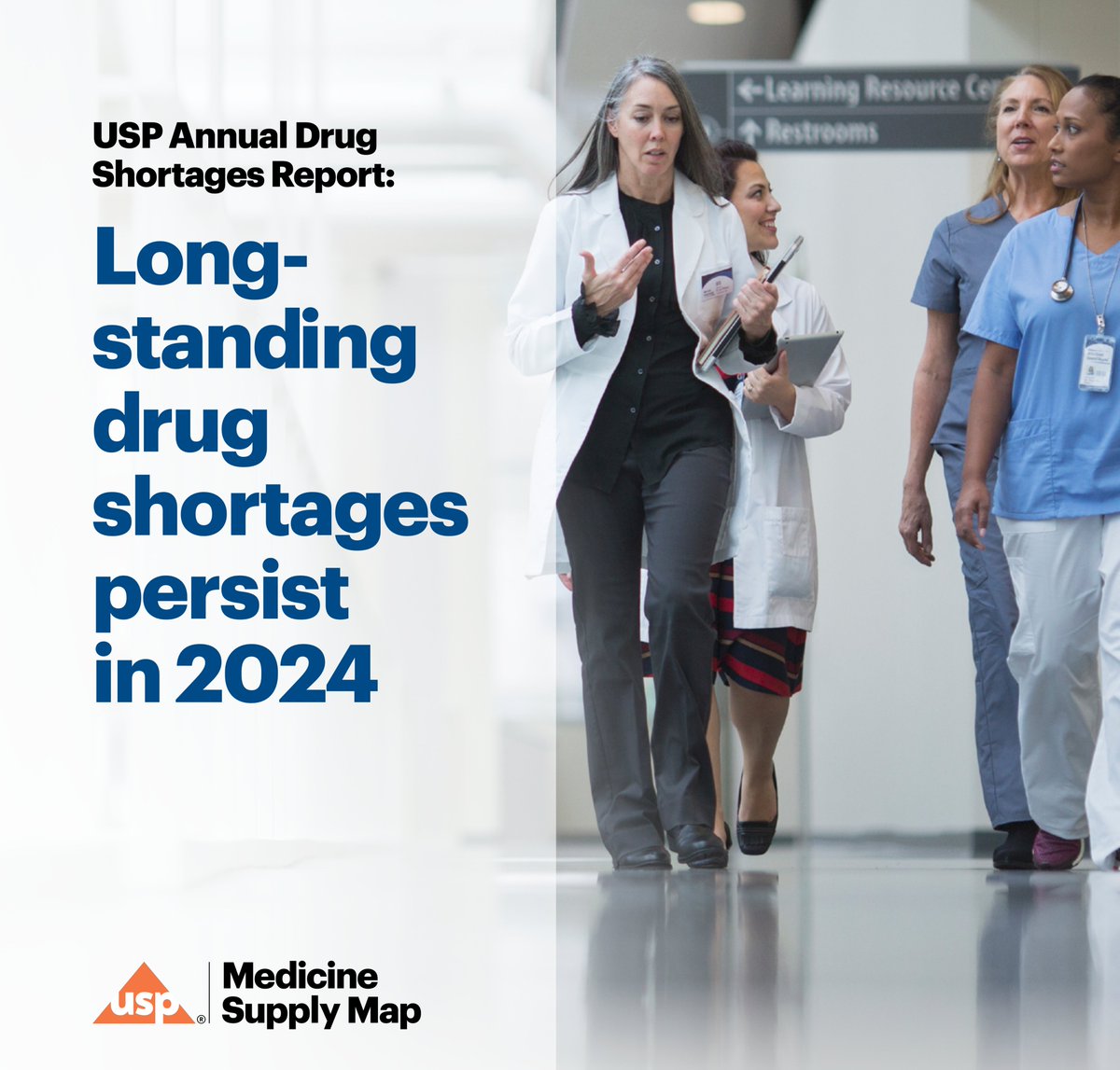 Although new drug shortages in 2024 declined compared to previous years, long-lasting, persistent drug shortages make up over 90% of all U.S. shortages, including life-saving medicines used in critical care and lower-priced drugs. These shortages are also lasting longer than