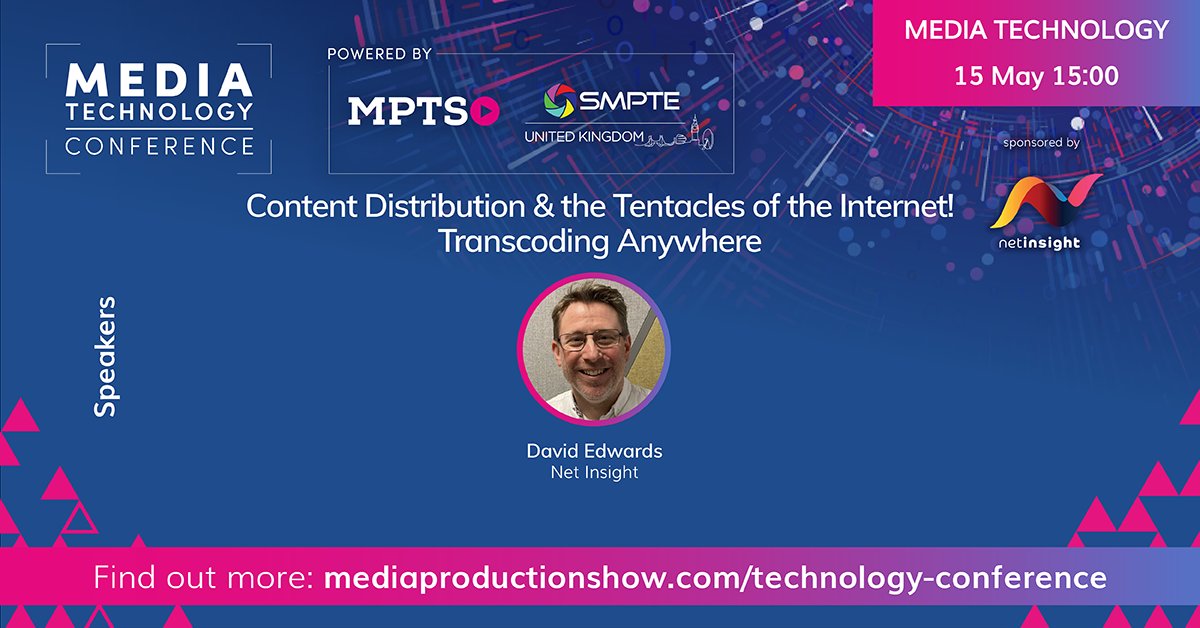 mediaprodshow's tweet image. #Transcoding Anywhere 🌍
Network distribution often struggles with balancing quality, cost, and network constraints. This session at #MPTS2025 explores a decentralized edge approach to optimize networks, lower cloud OPEX, and enable scalable, cost-efficient content delivery.…