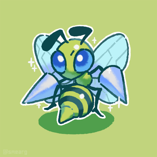miffed lil beedrill 🐝🪡