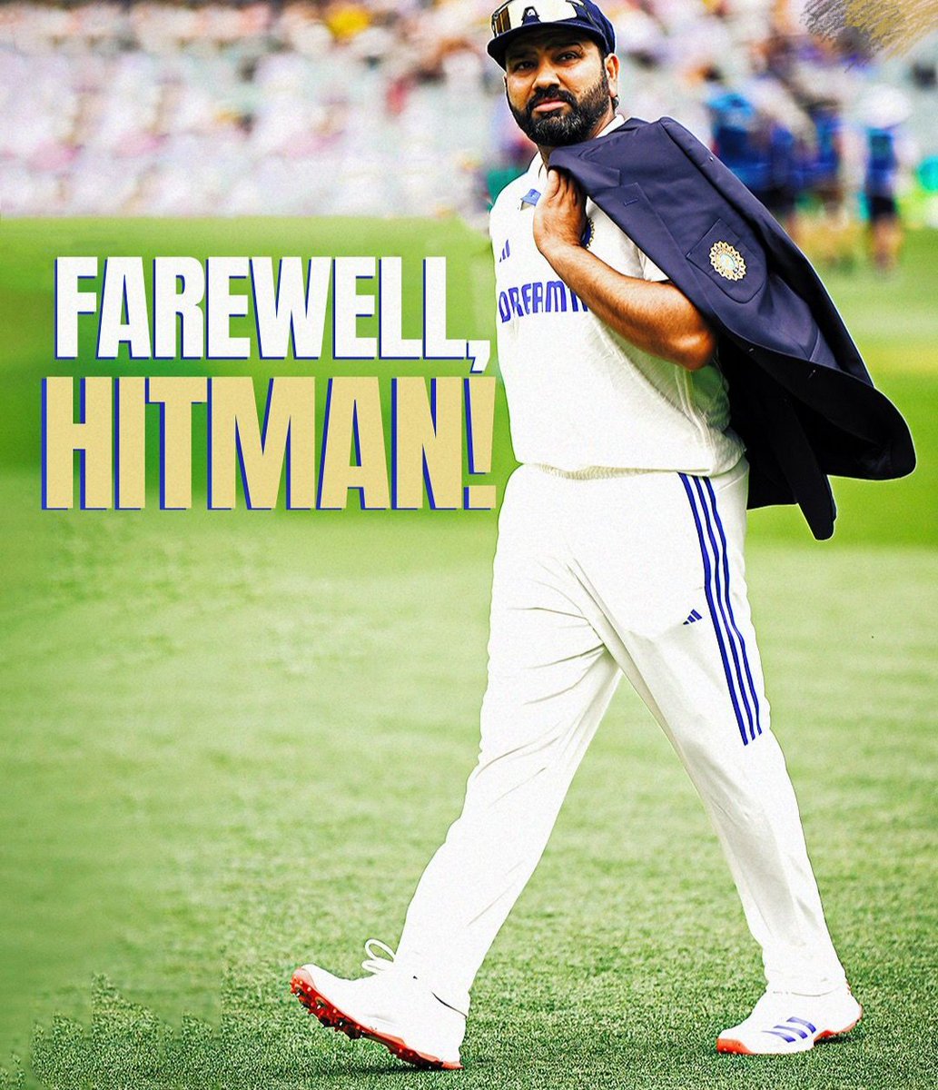 Congratulations #280 cap for a wonderful carrier. A complete focus on 2027 wc 🏆. Your test journey are very beautiful and also captaincy 💓.
#RohitSharma