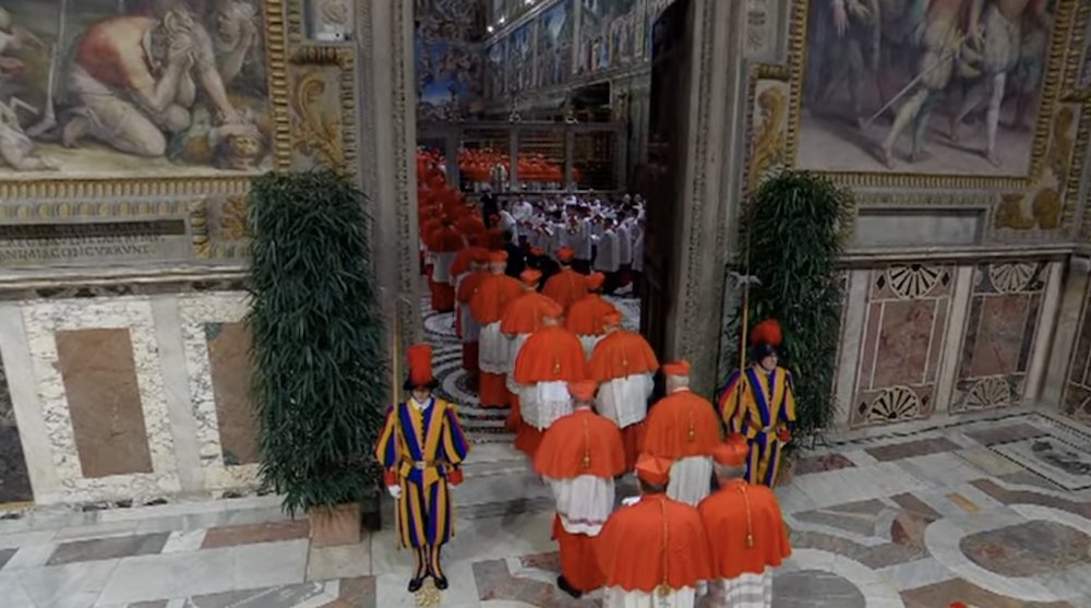 Come Holy Spirit and fill the hearts of your faithful ... May the cardinals gathered in conclave feel the wisdom and guidance of the Holy Spirit. #catholic #pope #conclave #Conclave2025