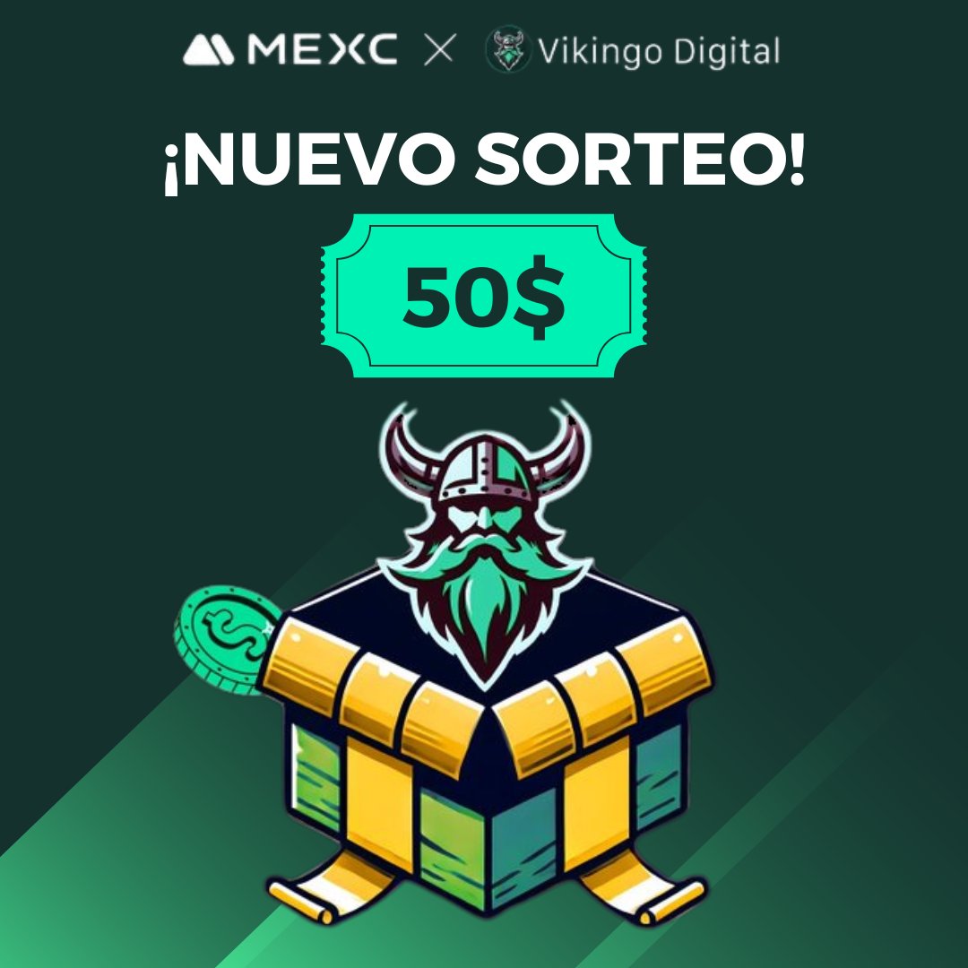 Vikingo Digital (@vikingodigital_) on Twitter photo 🔥¡SORTEO DE 50$!🔥
REQUISITOS:
👉🏼 Seguir a <a href="/VikingoDigital_/">Vikingo.hl</a>
👉🏼RT + LIKE
👉🏼 Menciona a 2 cryptobro
👉🏼 Unirse a t.me/VikingoDigital…
📅 Tenéis hasta el 12/05, ¡SUERTE!🍀 🔥¡SORTEO DE 50$!🔥
REQUISITOS:
👉🏼 Seguir a <a href="/VikingoDigital_/">Vikingo.hl</a>
👉🏼RT + LIKE
👉🏼 Menciona a 2 cryptobro
👉🏼 Unirse a t.me/VikingoDigital…
📅 Tenéis hasta el 12/05, ¡SUERTE!🍀
