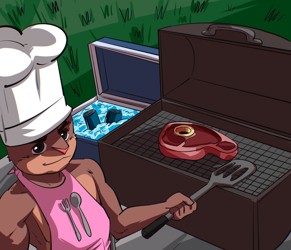 It’s BBQ season, time to cook up a storm 🍳🐿️

Roasted nuts 🥜