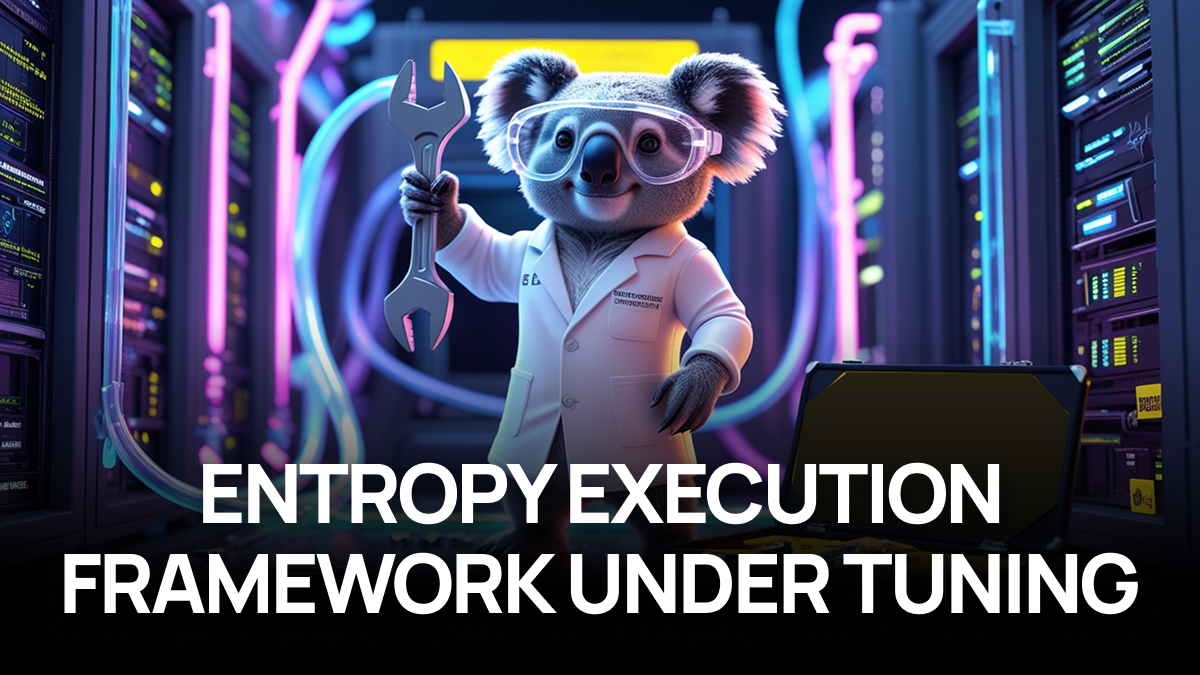 🚧 Entropy Execution Framework Undergoing Iterative Tuning

Entropy’s AI-powered contract execution logic is being tuned for broader compatibility with upcoming developer tools.
No user impact now — but this update lays the rails for what comes next.
