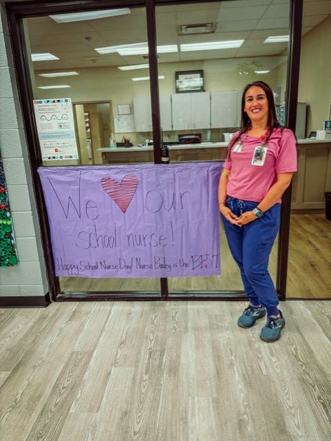 Thank you for ALL you do, Nurse Bailey!!!