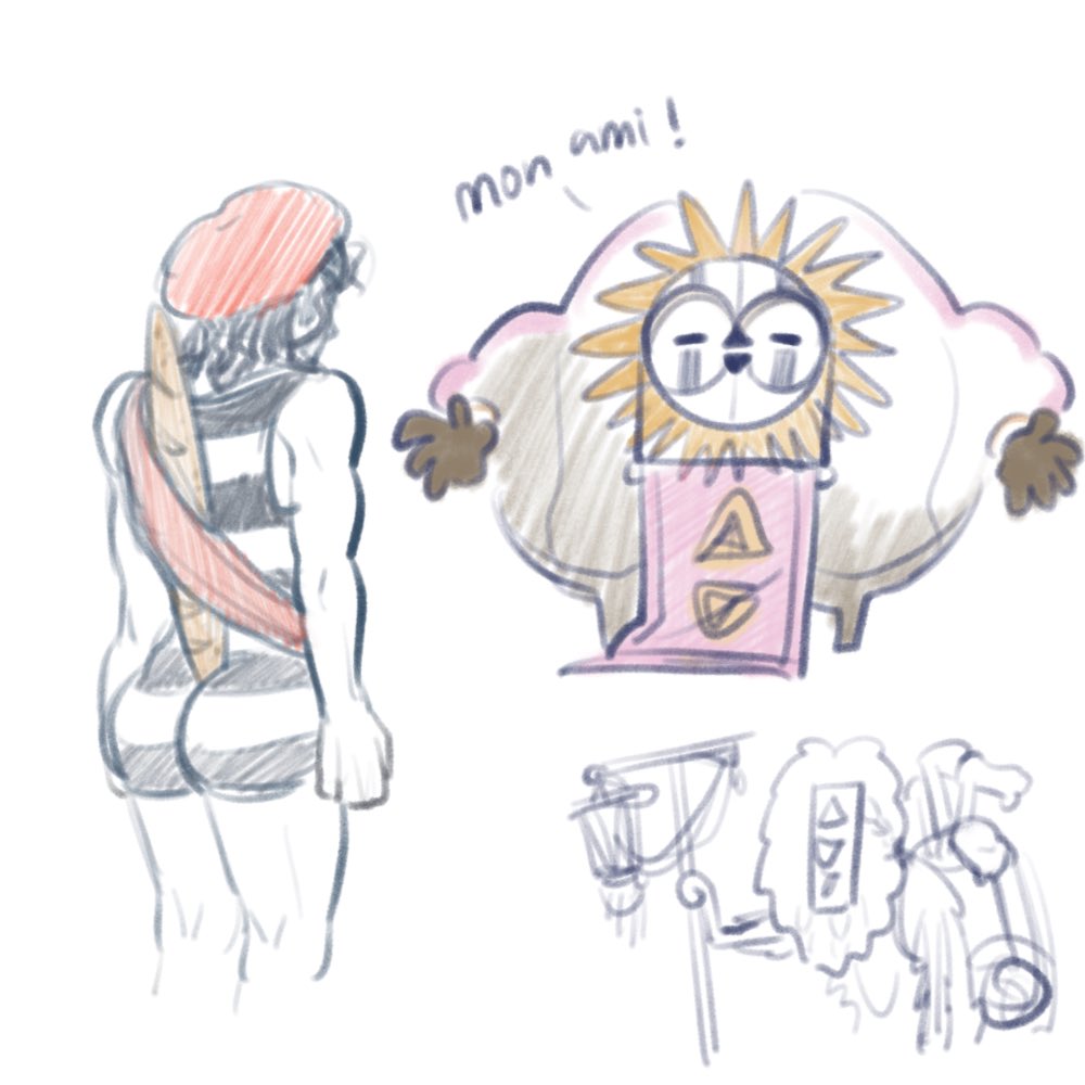 mixiv_14's tweet image. Cooldown sketching Clair Obscur from memory of the bois
#expedition33