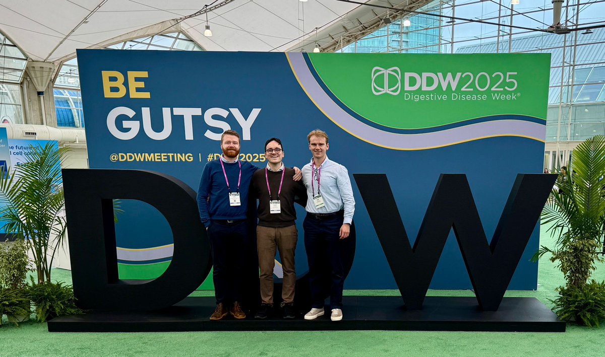 mraonghus's tweet image. Great connecting with @FoodMarble collaborators at #DDW2025 - incredible progress in diet related GI issues. Great to have a poster and presentation relating to our approach to using breath analysis to help patients and their clinicians figure this stuff out 

#GITwitter