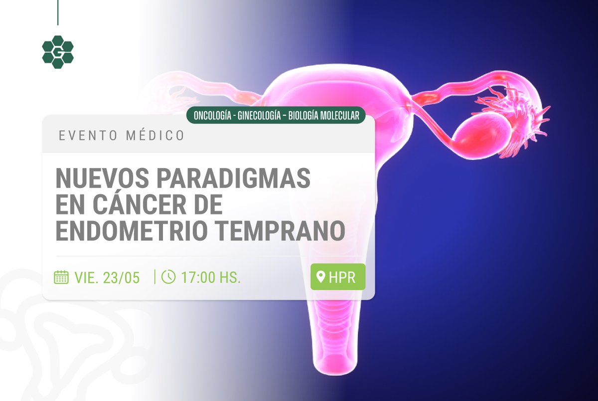 🔔¡Te invitamos a ser parte de un nuevo evento médico!

🗓️Viernes 23/05.-
🕙 17:00 h
🏥 En HPR y por Zoom.
➡️ Inscripciones👉 bit.ly/4jJMpcT