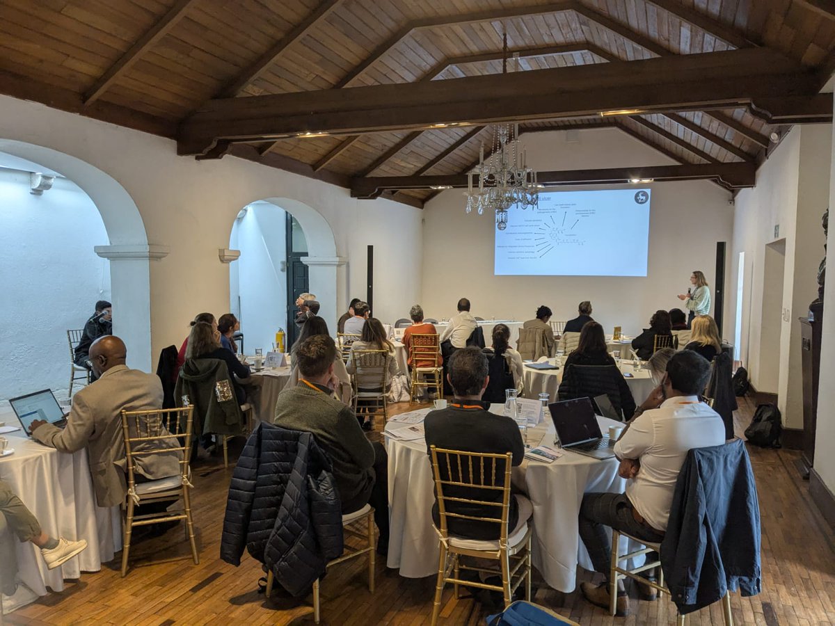 NetworkValidate's tweet photo. VALIDATE is currently at @museoelchico in #Bogotá for our workshop, Vaccines for Neglected Tropical Skin Diseases. 28 researchers from 10 countries and organisational representatives are exploring the latest developments and challenges in vaccine discovery for #SkinNTDs https://t.co/ivtyeXrdHn