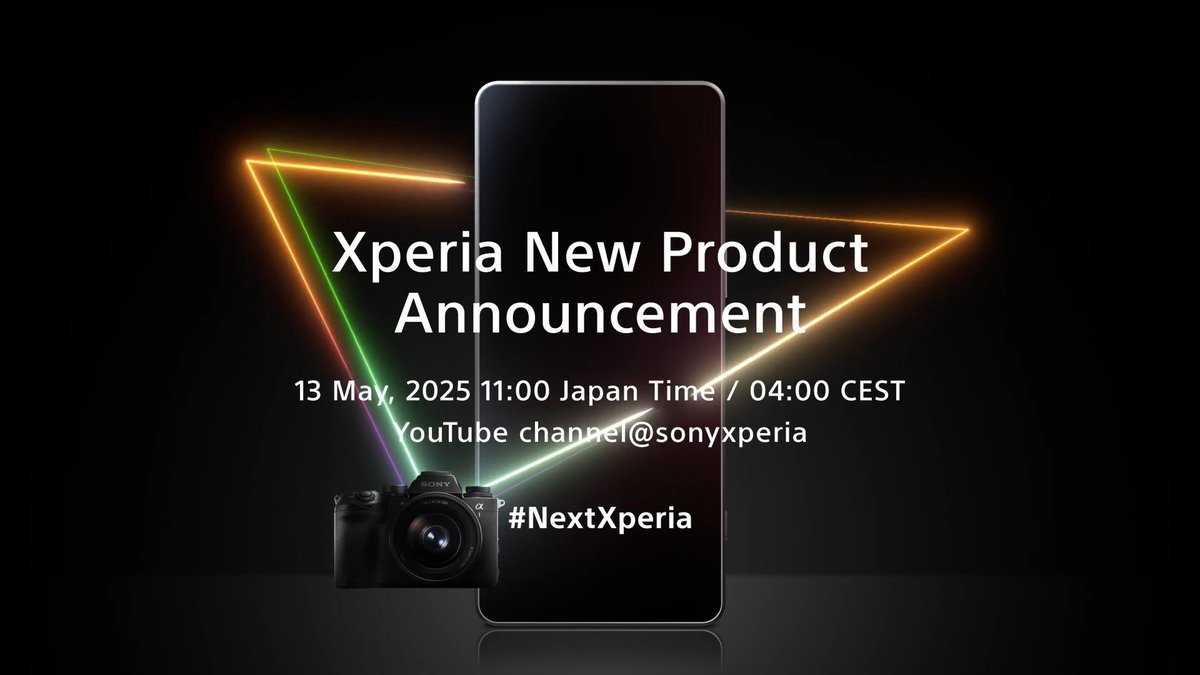 choqao's tweet image. Sony Xperia 1 VII will be launching in china on May 13
#Sony #SonyXperia1VII