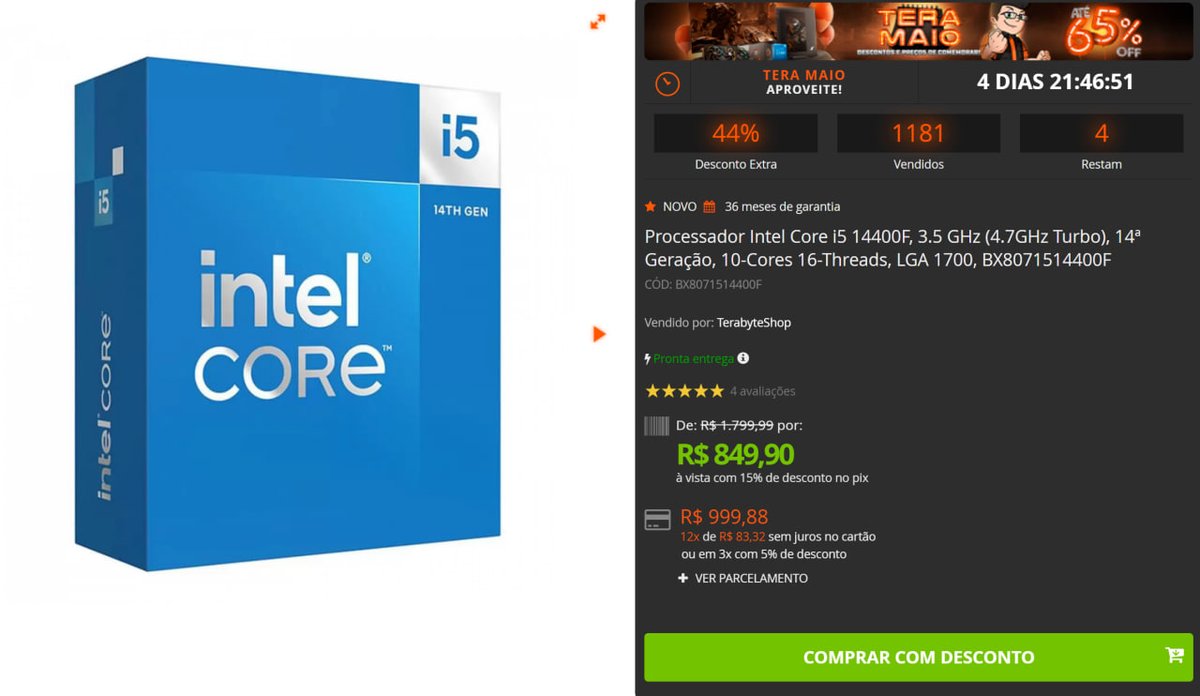 TERABYTE

I5  14600K  (14/20)
COM  GRÁFICO

R$  1.429

terabyteshop.com.br/produto/26271/…