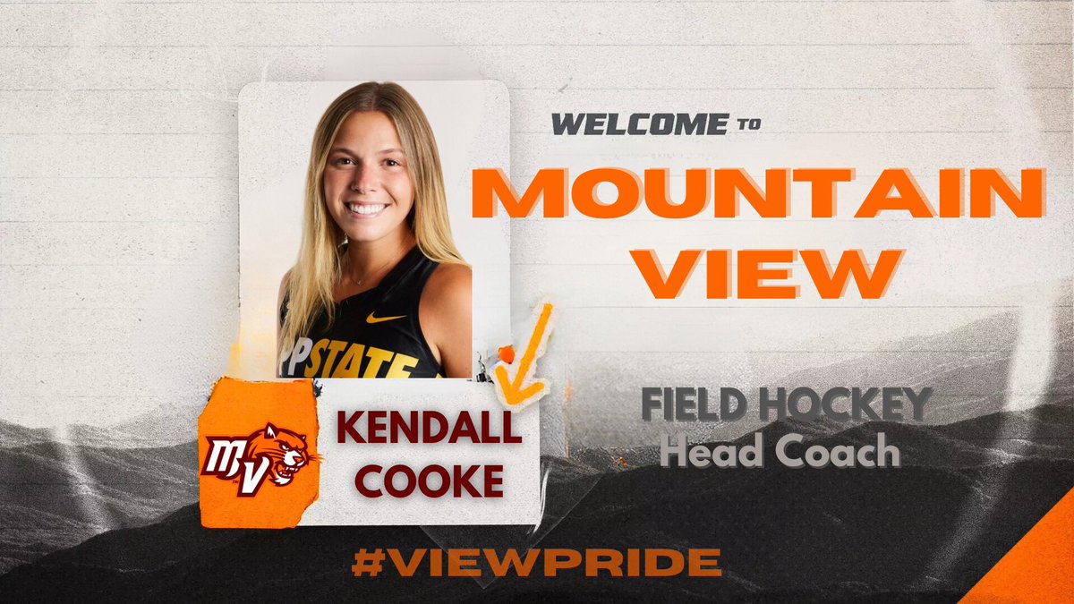 Mountain View High School is proud to welcome former Wildcat, Kendall Cooke as the next Head Field Hockey Coach! 

There will be an interest meeting/Meet the Coach session Thursday after school in the Wellness Rooms! 

#ViewPride