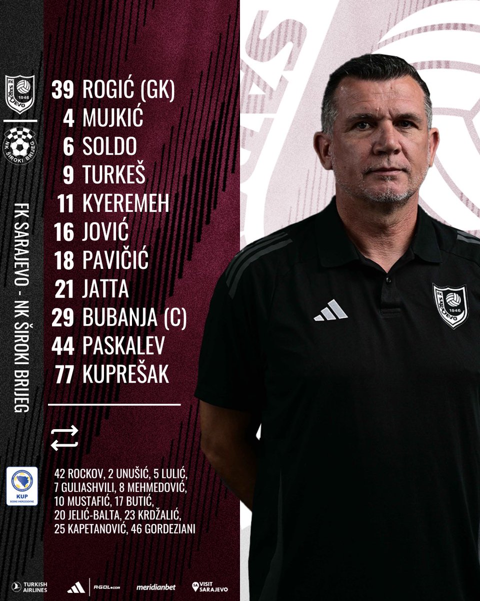 -45’ | Početni sastav za #FKSŠIR