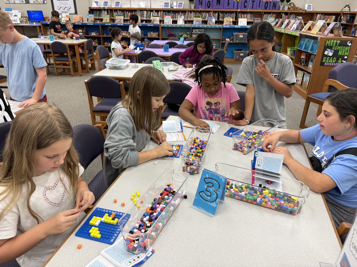 These Wolverines are showing off their CREATIVITY Skills with these Creative Stations.  #WolverinesInTheLib #WinkleyElem