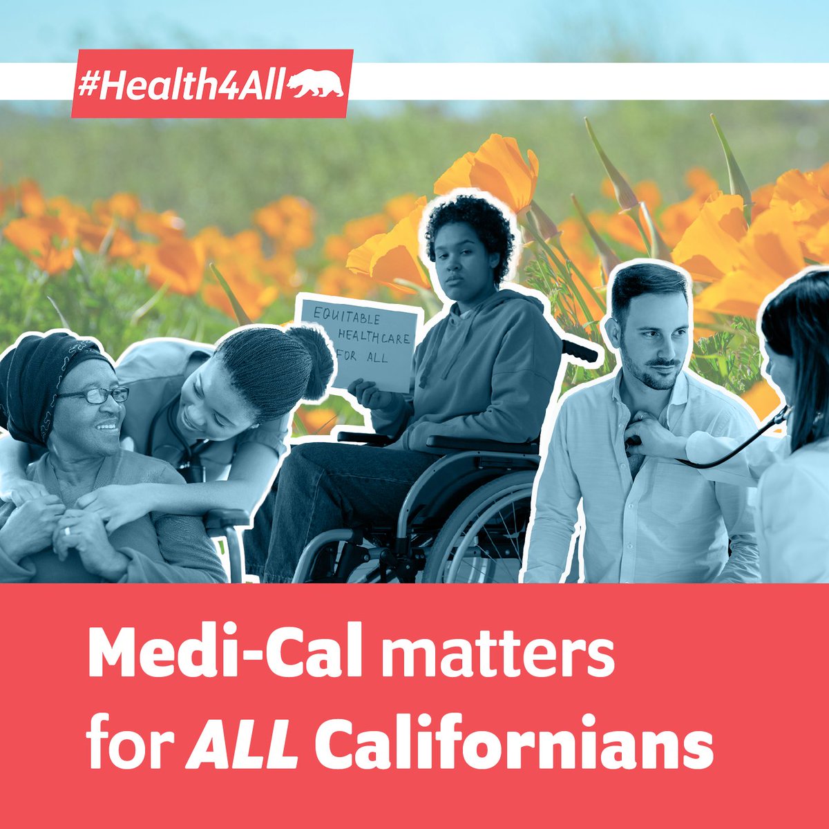 CA’s health care delivery system is stronger &amp; more stable when everyone is covered &amp; healthy - regardless of their immigration status. Without access to preventative care, overburdened ERs get busier with cases that could have been treated in a doctor’s office. #Health4ALL