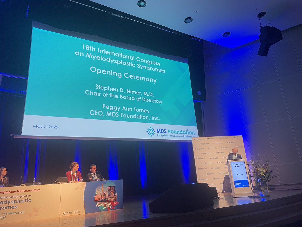 Mikkael A. Sekeres MD, MS (@mikkaelsekeres) on Twitter photo <a href="/DrSDNimer/">Stephen D. Nimer, MD</a> kicks off the 18th congress of <a href="/MDSFoundation/">MDS Foundation</a> in Rotterdam! Amazing program focused on #MDSsm science, diagnosis, and treatment! <a href="/SylvesterCancer/">Sylvester Comprehensive Cancer Center</a> <a href="/UMiamiHealth/">UMiami Health System</a> <a href="/DrSDNimer/">Stephen D. Nimer, MD</a> kicks off the 18th congress of <a href="/MDSFoundation/">MDS Foundation</a> in Rotterdam! Amazing program focused on #MDSsm science, diagnosis, and treatment! <a href="/SylvesterCancer/">Sylvester Comprehensive Cancer Center</a> <a href="/UMiamiHealth/">UMiami Health System</a>