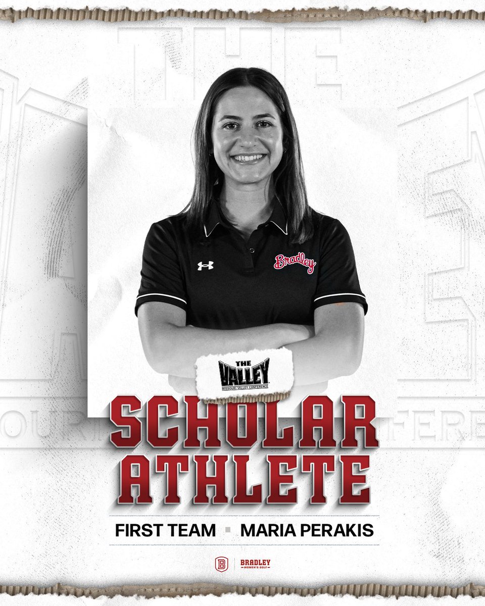 𝐀 ✌️-𝐓𝐈𝐌𝐄 𝐅𝐈𝐑𝐒𝐓 𝐓𝐄𝐀𝐌 𝐒𝐂𝐇𝐎𝐋𝐀𝐑 𝐀𝐓𝐇𝐋𝐄𝐓𝐄 📚

Congrats to Maria for earning All-MVC Scholar Athlete First Team honors for the second time in her career! 👏