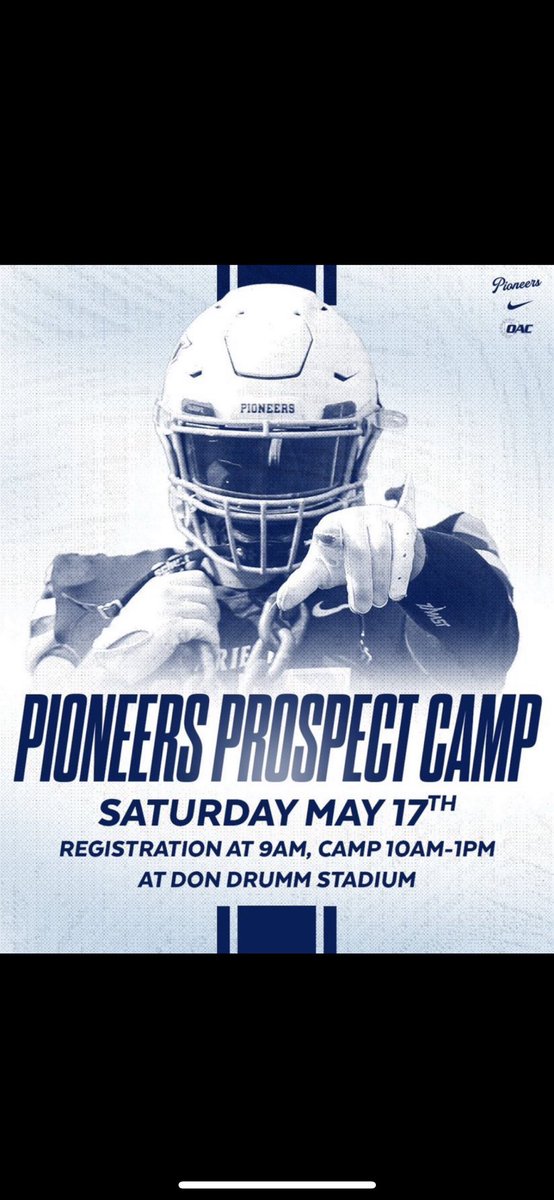 Marietta Football Prospect Camp

🔵 Saturday, May 17‼️
🔵 Come compete‼️
🔵 Space still available‼️

Register: secure.touchnet.com/C23012_ustores…