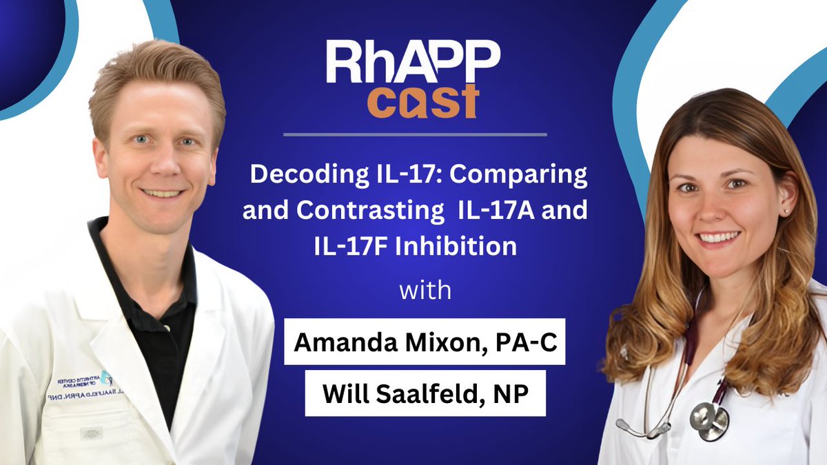 🧬 Decoding IL-17: IL-17A vs. IL-17F Inhibition

Explore the distinct roles of IL-17A and IL-17F in inflammation—&amp; how dual inhibition is shaping the next generation of treatment in rheumatology.

Understand the science. Improve the strategy.

🎥 Podcast: bit.ly/Decoding-IL-17