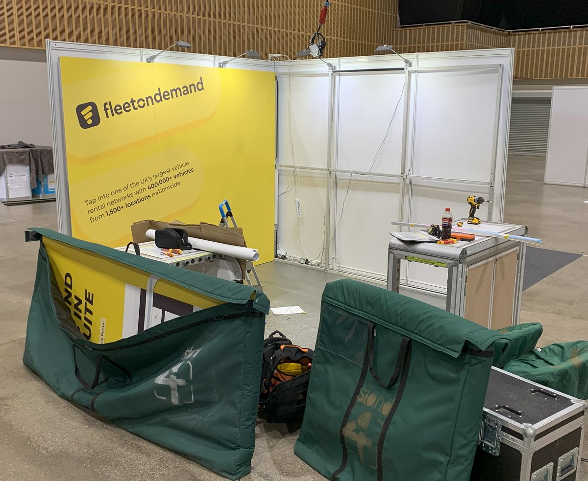 FOD_Group's tweet image. Stand E4 is coming together nicely. 

Visit us at Stand E4 tomorrow at Great British Fleet Event to check out our GT Suite platform and new Pool Fleet Management module. 

Live demos at Arena MK on May 8th. 💻

#FleetTech #VehicleRental #GTSuite