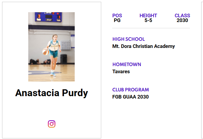 Florida Jr. All-Star GBB (@jrallstarfla) on Twitter photo Check out Anastacia Purdy's (<a href="/rpurdy98/">Anastacia & Ronnie Purdy</a>) ๐๐ผ๐๐๐๐พ๐๐๐๐ ๐๐๐ผ๐๐๐ ๐๐๐๐๐๐๐! โคต๏ธ
jrallstar.com/maxrecruit/maxโฆ
Start building your profile now at jrallstar.com/maxrecruit! Check out Anastacia Purdy's (<a href="/rpurdy98/">Anastacia & Ronnie Purdy</a>) ๐๐ผ๐๐๐๐พ๐๐๐๐ ๐๐๐ผ๐๐๐ ๐๐๐๐๐๐๐! โคต๏ธ
jrallstar.com/maxrecruit/maxโฆ
Start building your profile now at jrallstar.com/maxrecruit!