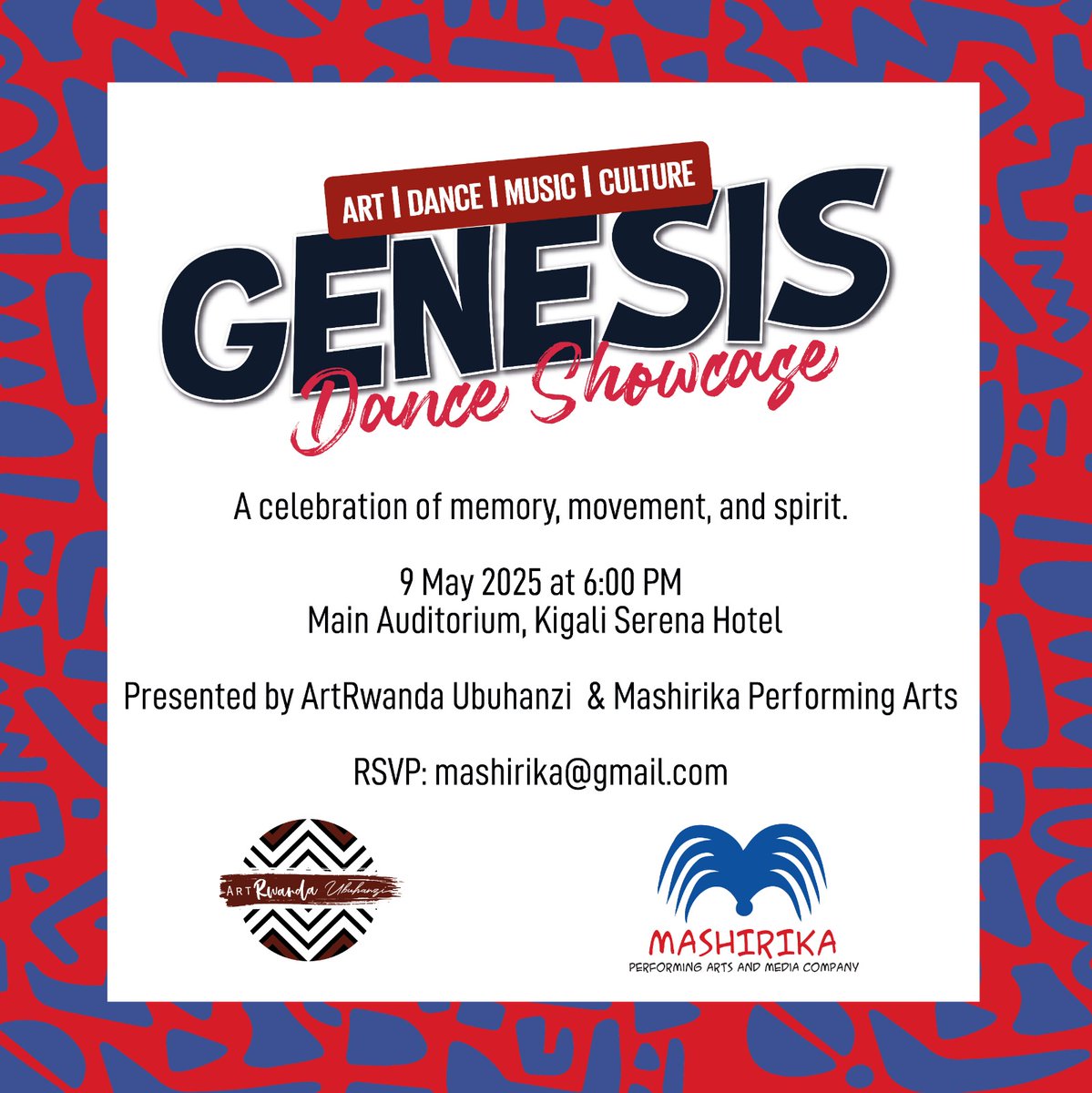 One day to go, the stage comes alive.
Genesis is calling,  will you answer?
RSVP now and witness the beginning.
May 9th | Kigali Serena Hotel | 6PM
#Genesis2025 #Mashirika #ubuhanzirw
