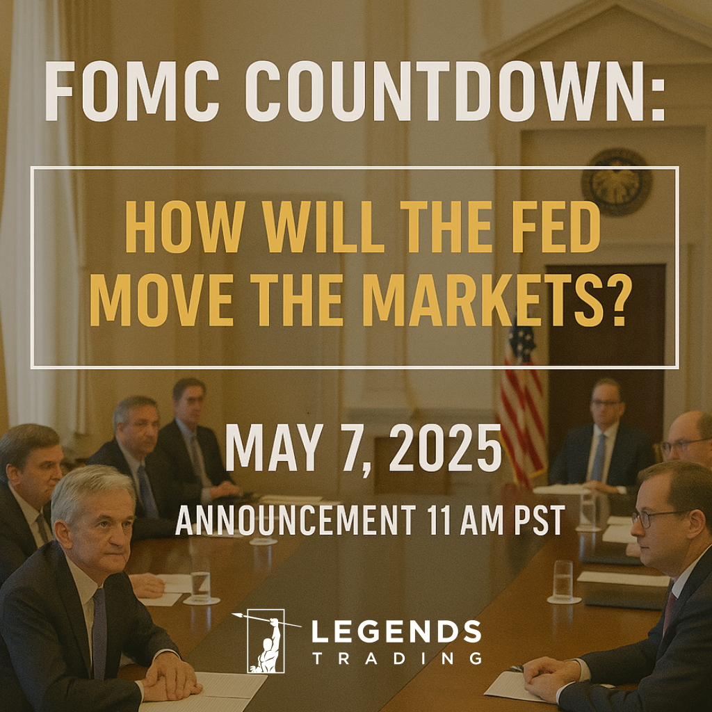 The Federal Reserve announces its latest interest rate decision today at 11 AM PST(1:00 pm CT).
Will they hike, hold, or hint at a pivot? Traders—be prepared for increased volatility and potential major market reactions.

#FOMC #FederalReserve  #FedWatch #TheLegendsTrading