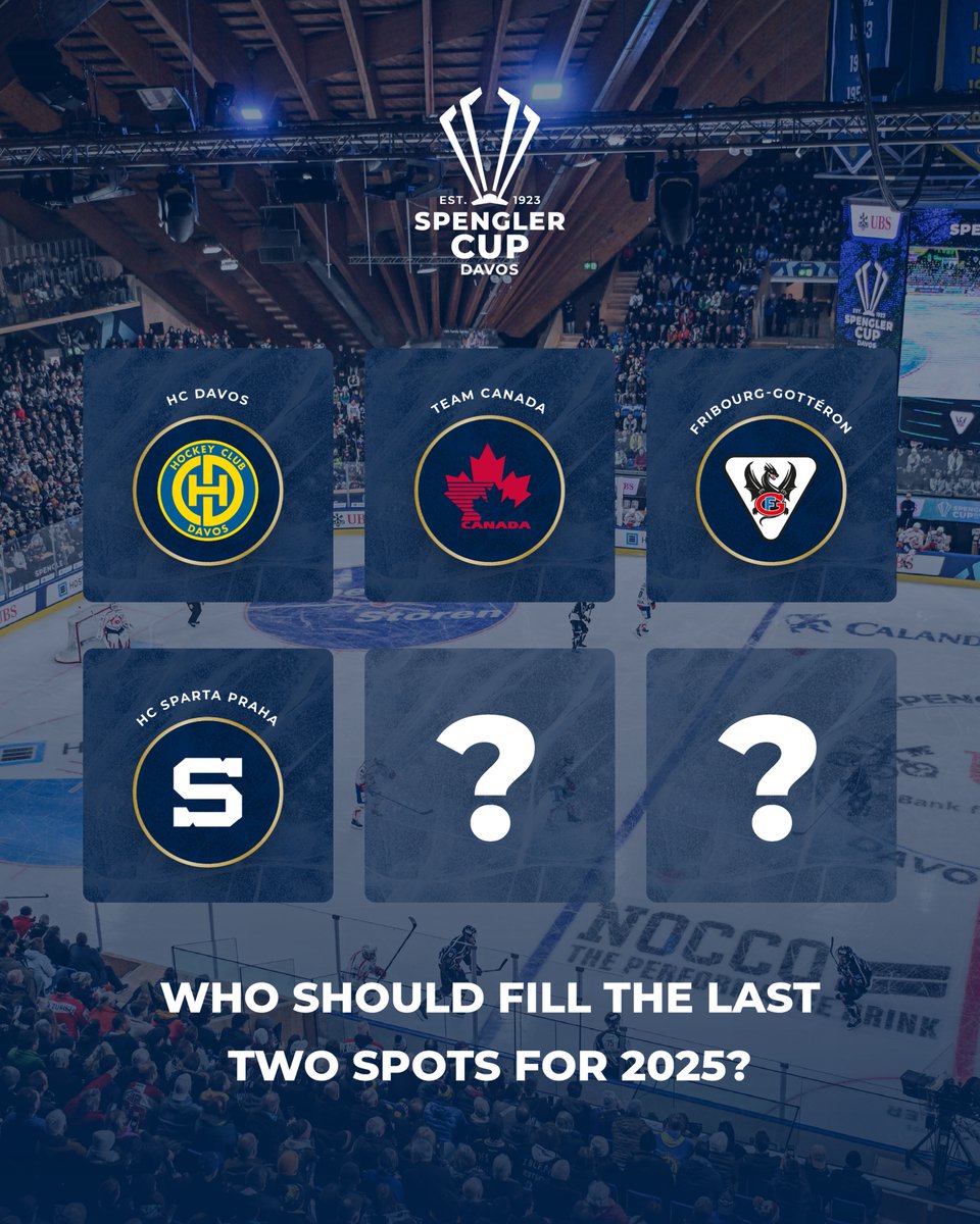 🔒 Four teams are locked in – two more to be announced soon! If you had the choice: Which clubs would you love to see at #ThePeakOfHockey in 2025?