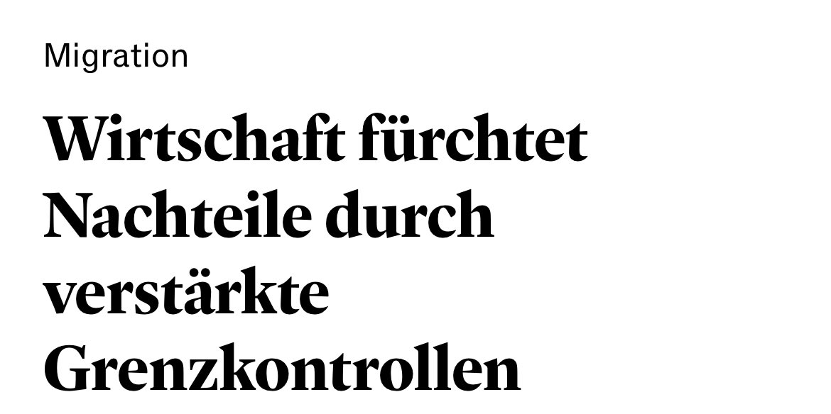 Ein Europa der Schlagbäume kann einem Liberalen nur Bauchschmerzen machen.