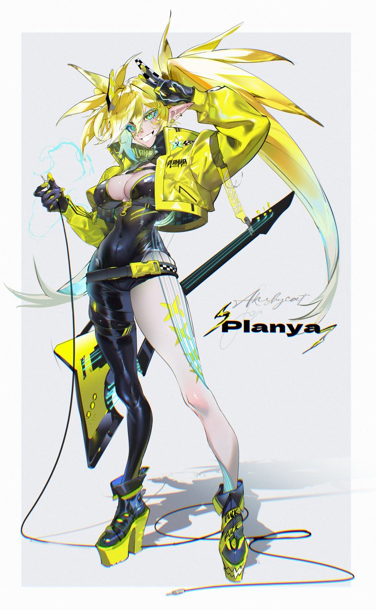 Commission Skeb Desing for Planya

#art #commissionsopen #design