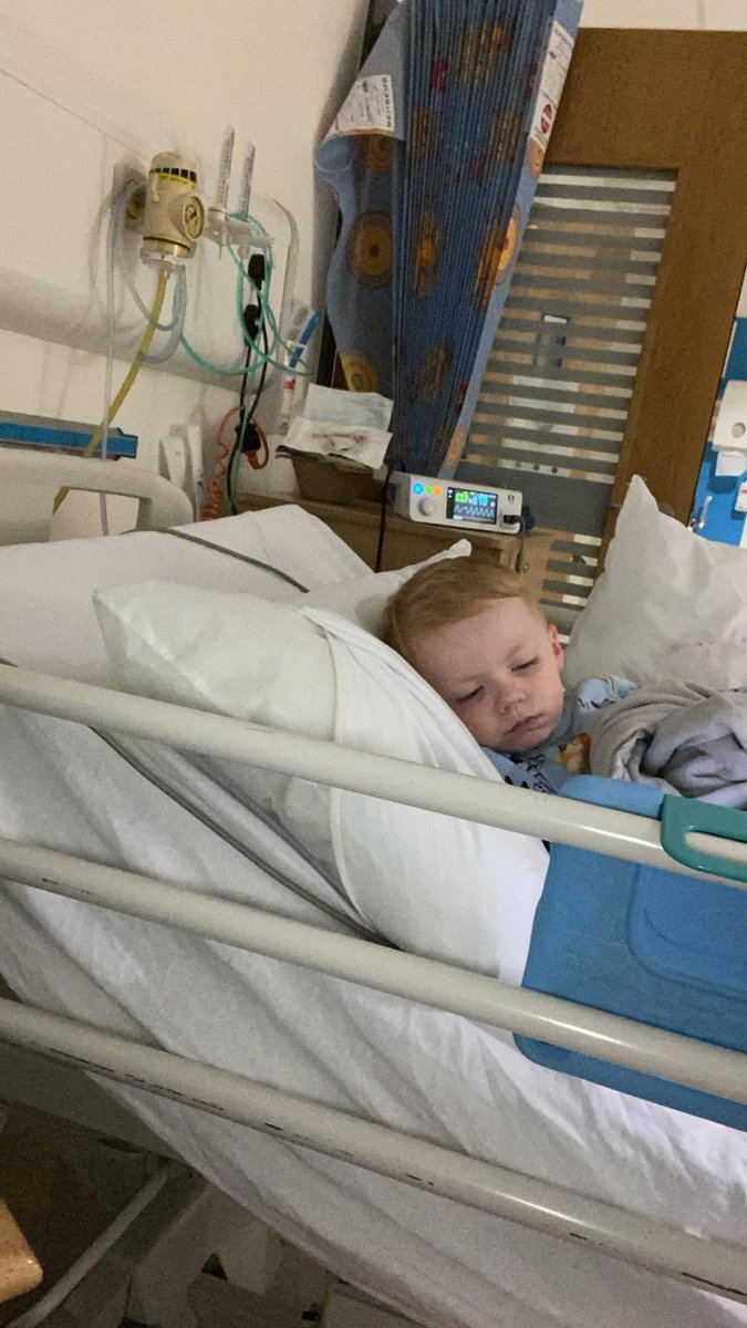 So glad my boys op went well &amp; we have him home again after an overnight ❤️ lots of cuddles ✨ So glad to have Daddy home too ❤️ <a href="/GazMcCann/">Gary McCann</a>