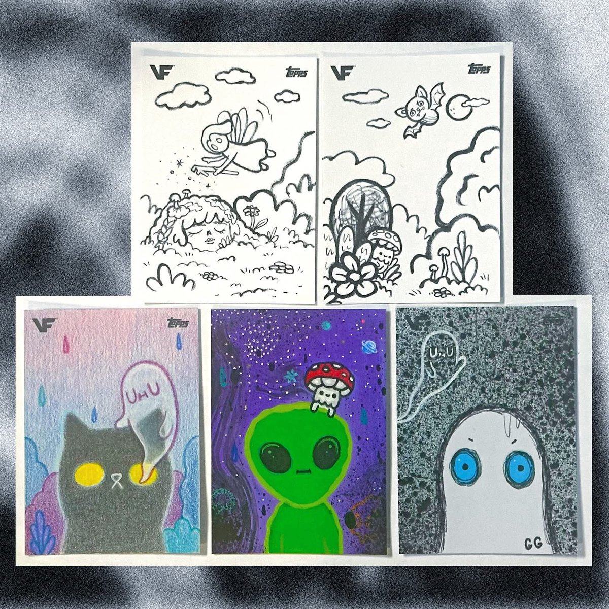 𝓶𝓾𝓶𝓫𝓸𝓽 (@mumbot) on Twitter photo ✨Happy Chrome Day to <a href="/garyvee/">Gary Vaynerchuk</a> & the <a href="/veefriends/">VeeFriends</a> fam! Had a lot of fun making some quick 1/1 sketch cards for this exciting @veefriendscards x @topps release. There are a lot of cool variants & surprises… Can’t wait to see who gets mine! VeeFriends is such a great community… ✨Happy Chrome Day to <a href="/garyvee/">Gary Vaynerchuk</a> & the <a href="/veefriends/">VeeFriends</a> fam! Had a lot of fun making some quick 1/1 sketch cards for this exciting @veefriendscards x @topps release. There are a lot of cool variants & surprises… Can’t wait to see who gets mine! VeeFriends is such a great community…