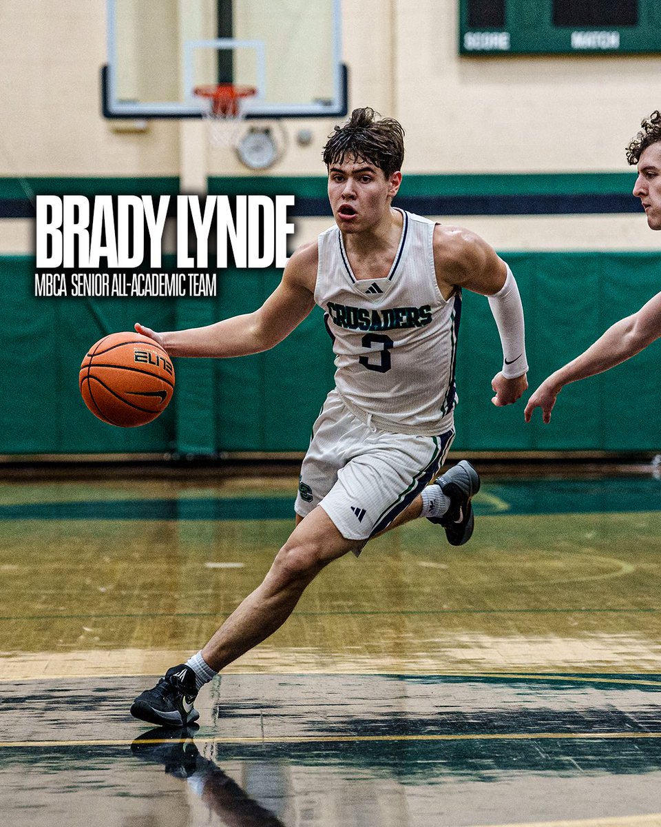 Big time shoutout to our guy <a href="/blynde4/">Brady Lynde</a> on being named to the Massachusetts Basketball Coaches Association Senior All-Academic team. Great on the court and in the classroom‼️

<a href="/mbcaorg/">MBCA</a> <a href="/MIAA033/">MIAA</a> <a href="/LC_CrusadersAD/">Lowell Catholic Athletics</a>