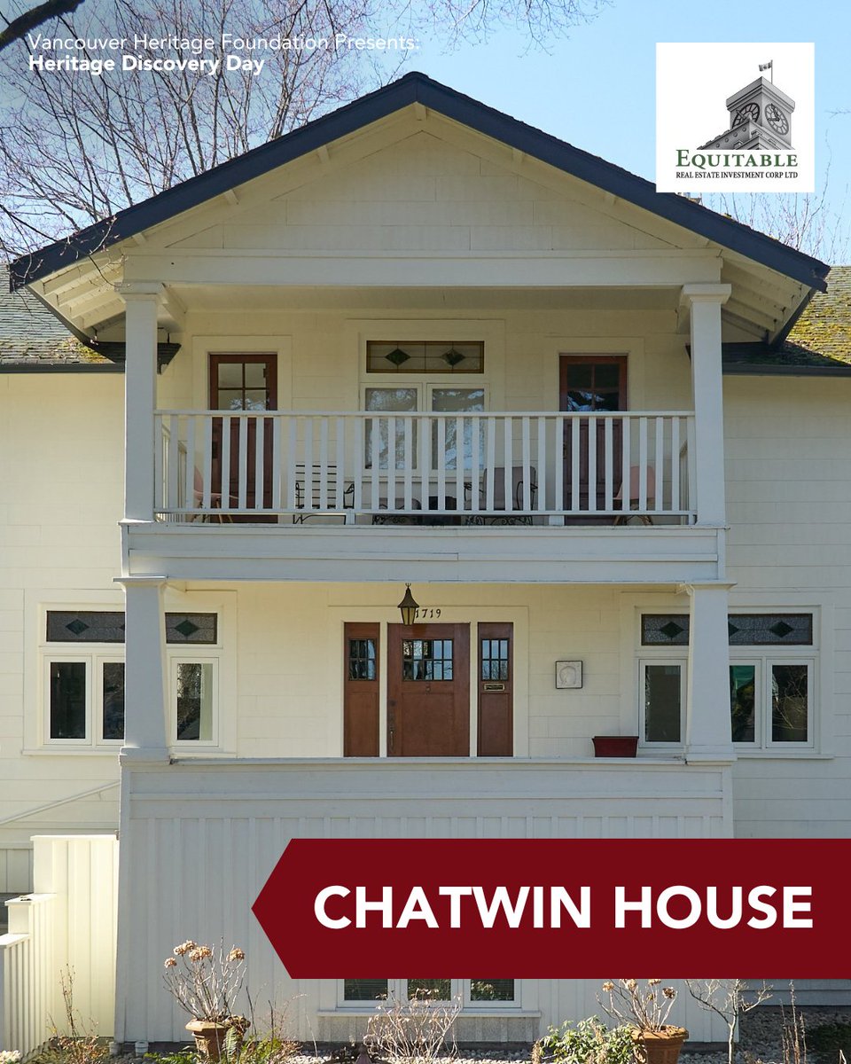 Our Heritage Discovery Day is taking place June 7th from 10am-5pm in Kitsilano!🎉

Take a look at the SECOND stop on our 2025 house tour:

🏠Chatwin House

Buy your tickets now: vancouverheritagefoundation.org/events/heritag…