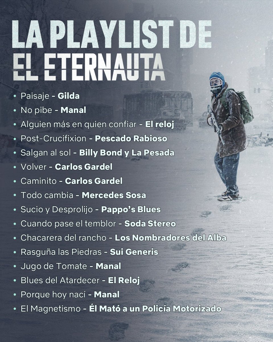 La música argentina es protagonista de esta historia tanto como Juan Salvo 🇦🇷