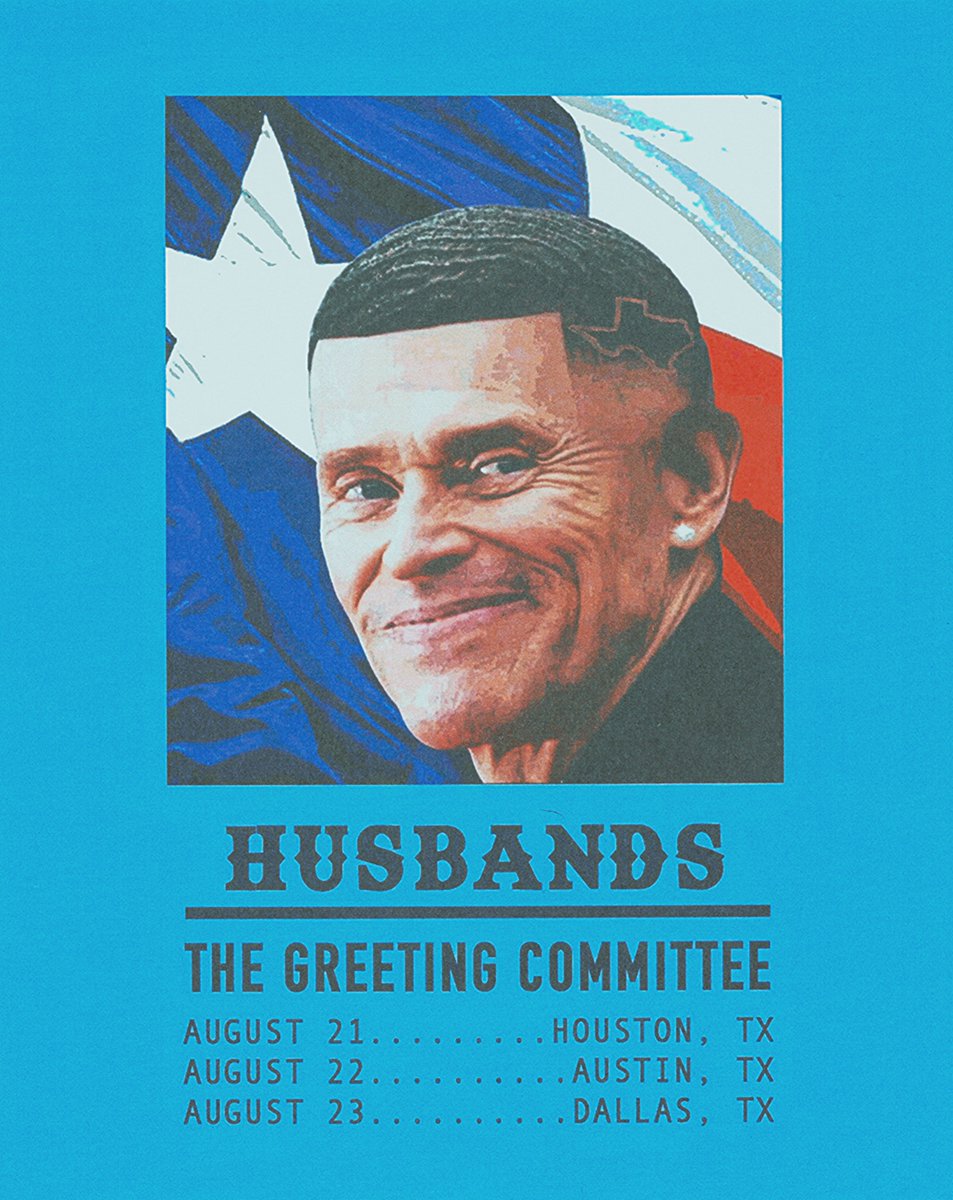 husbands (@husbandsokc) on Twitter photo New TX dates, co-headlining w the <a href="/thegreetingcomm/">theGREETINGCOMMITTEE</a> , get your tix at husbandsokc.com/tour New TX dates, co-headlining w the <a href="/thegreetingcomm/">theGREETINGCOMMITTEE</a> , get your tix at husbandsokc.com/tour