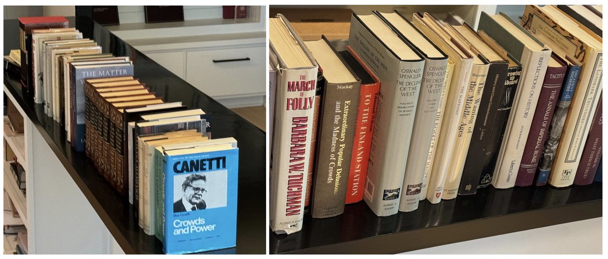The writer in The Atlantic mentioned that I laid out more than 40 books for him on cultural decline and collapse. 

People are demanding a list. I will probably need to write about this in the future.