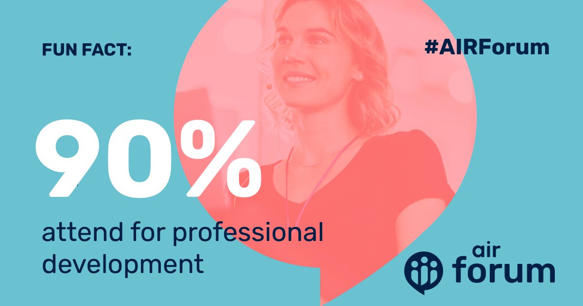 📢 The countdown is on! 2025 #AIRForum is almost here—where data meets opportunity. 🎉

Secure your spot, book your travel, and get ready to fuel your professional growth in a big way, May 20–23 in Orlando. Register now: airweb.org/forum/2025/reg…