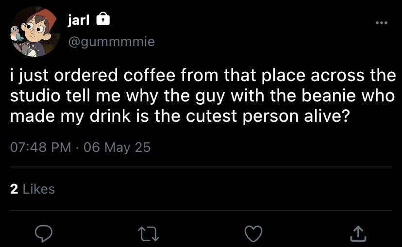 quackfright's tweet image. hot coffee & dirty paintbrushes —— a c!karlity smau!
Quackity owns his own cafe that is totally 100% normal and is not involved with any illegal activities. Karl is an artist that decides to try ordering at the coffee shop across the road from the art studio he’s renting.