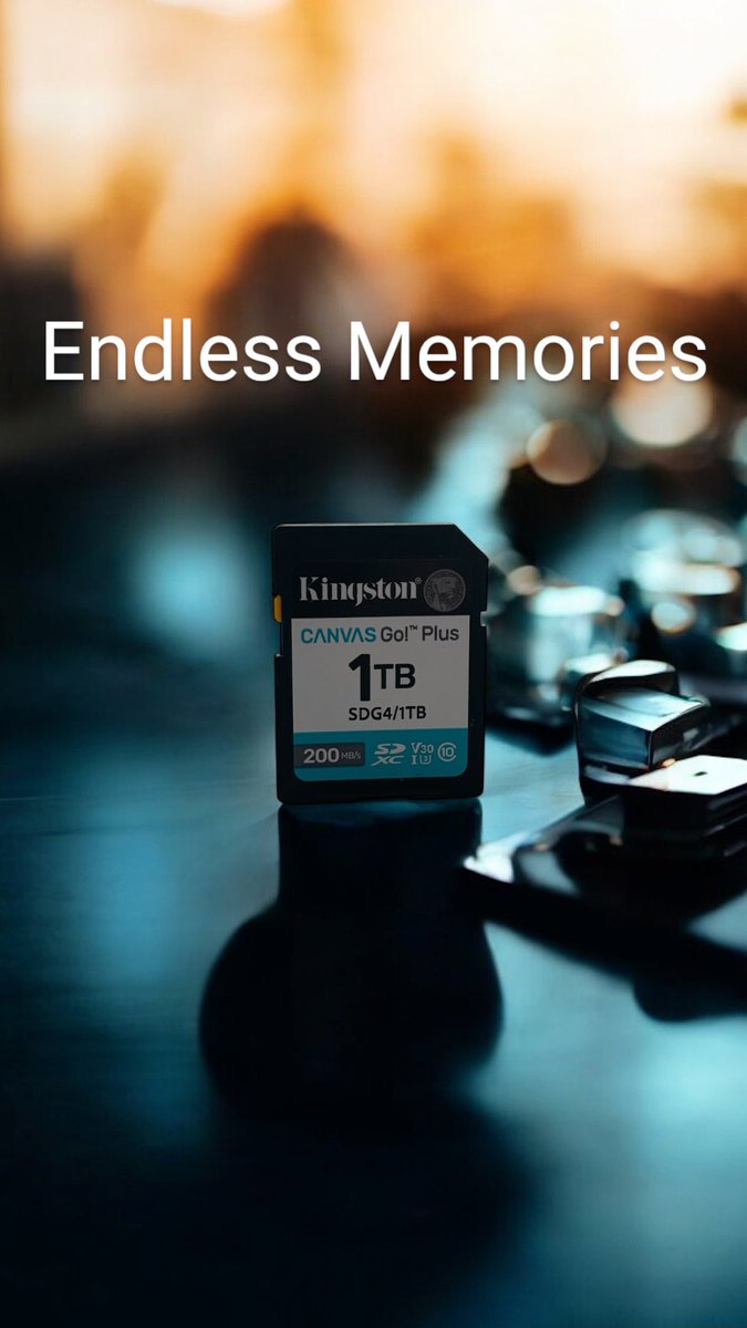 Matt_Pinner's tweet photo. It’s a small card with a big memory 
#BuiltonCommitment @kingstontech #Ad https://t.co/D7HRqLADH9
