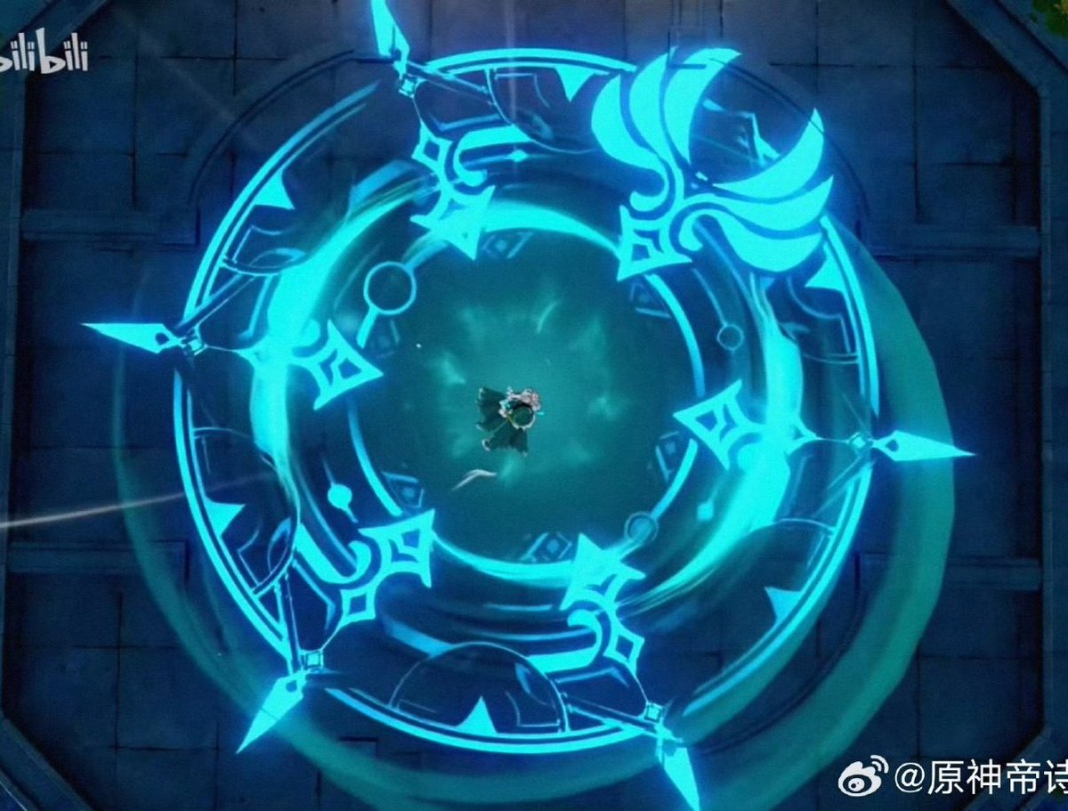 I love when characters use magic circles