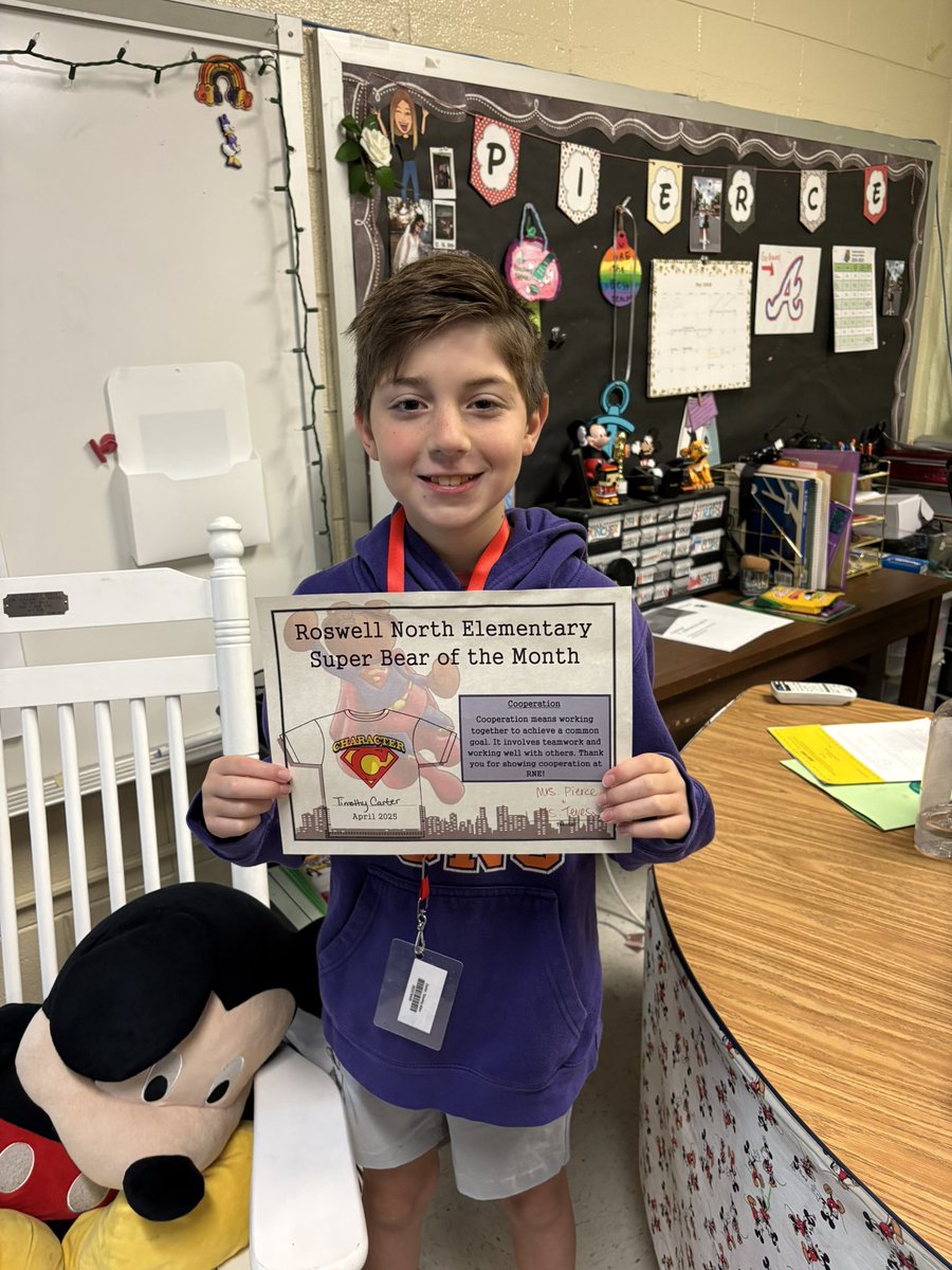 Congrats, Tim on your Super Bear award!!! We are so proud of you ⭐️ #rnegreatthings