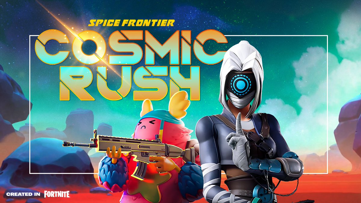 Who’s leading your Serrano squad to victory?🎮

Spice Frontier: Cosmic Rush releases on Fortnite in 2 WEEKS!⏰

#UEFN #MadeinFortnite