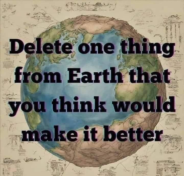 rovabtw's tweet image. delete one thing🌎