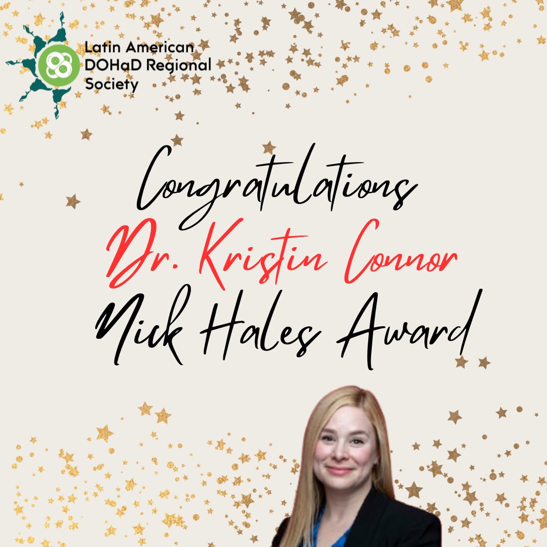 Latin American DOHaD Regional Society (@la_dohad) on Twitter photo We celebrate and congratulate Dr. Kristin Connor, from Carleton University, for receiving the Nick Hales Award. <a href="/DOHaD_Society/">International DOHaD Society</a> <a href="/DOHaD2025/">DOHaD2025</a> <a href="/Dohadcanada/">DOHaD CANADA</a> We celebrate and congratulate Dr. Kristin Connor, from Carleton University, for receiving the Nick Hales Award. <a href="/DOHaD_Society/">International DOHaD Society</a> <a href="/DOHaD2025/">DOHaD2025</a> <a href="/Dohadcanada/">DOHaD CANADA</a>